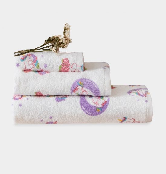 Conjunto de Toalhas Unicorn